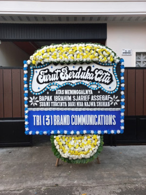 Papan Bunga Duka di Ciranggem